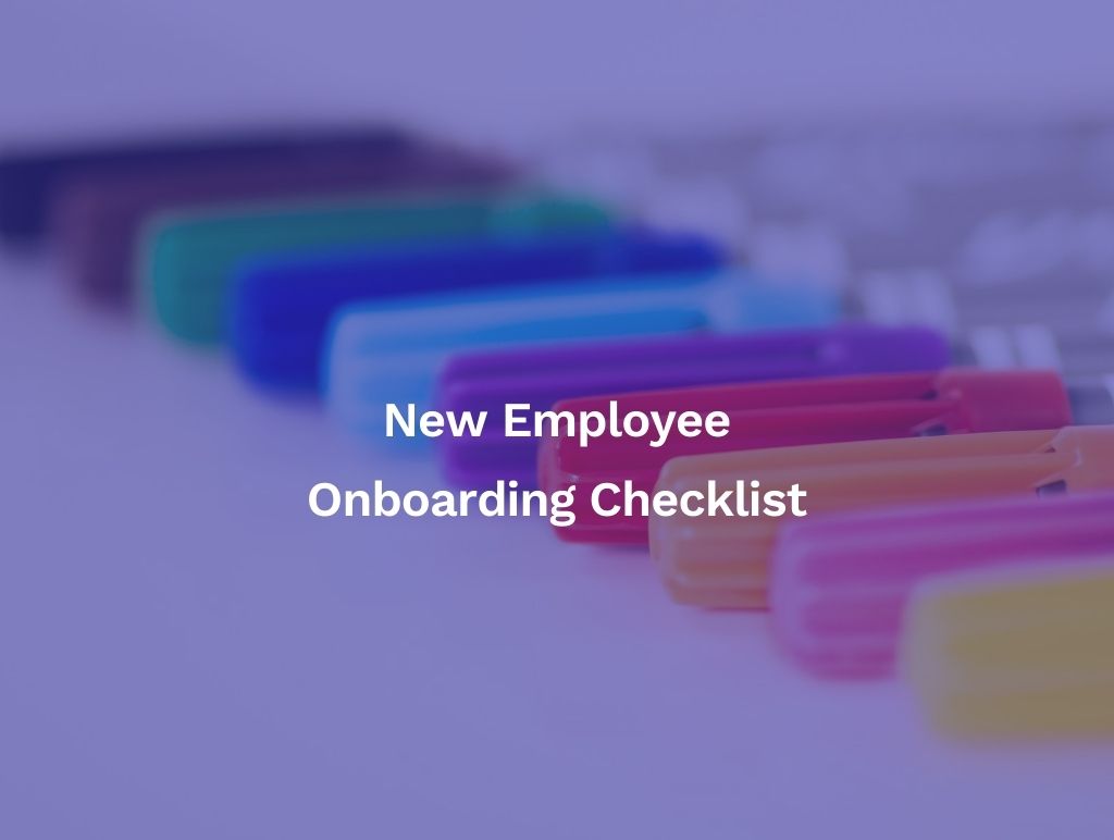 New Employee Onboarding Checklist